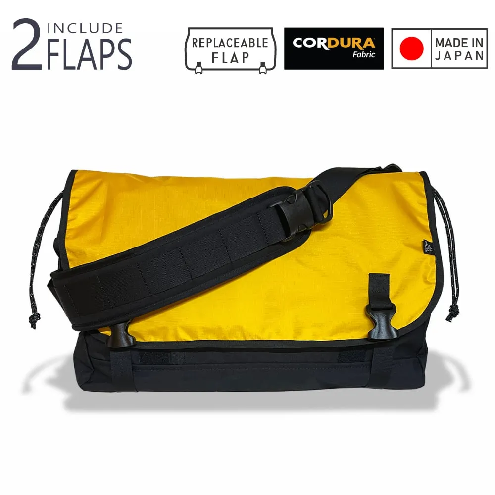 “Faceless”+“3layer nylon Veil(Yellow)” Messenger Bag